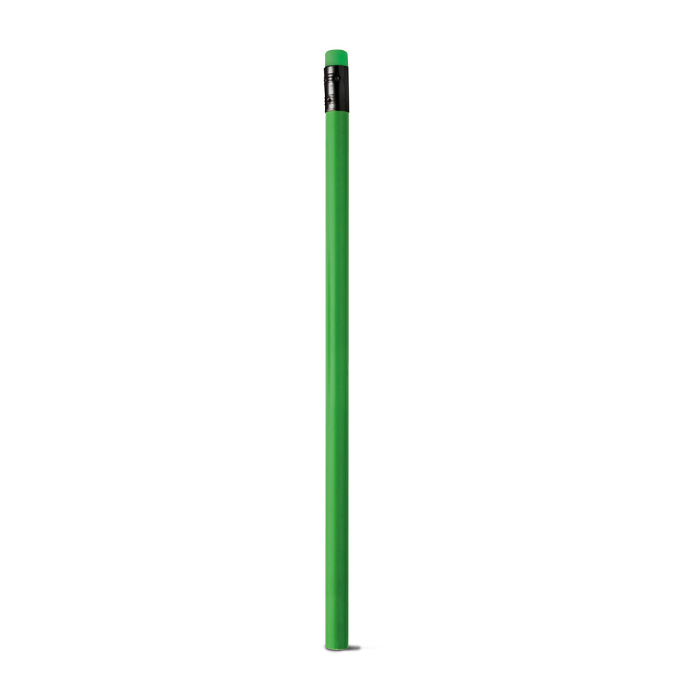 LÁPIS EM RESINA 100% RECICLADA COM BORRACHA