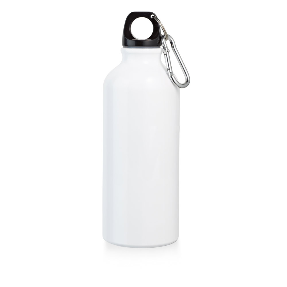 SQUEEZE EM ALUMÍNIO PARA SUBLIMAÇÃO COM MOSQUETÃO (500 ML)