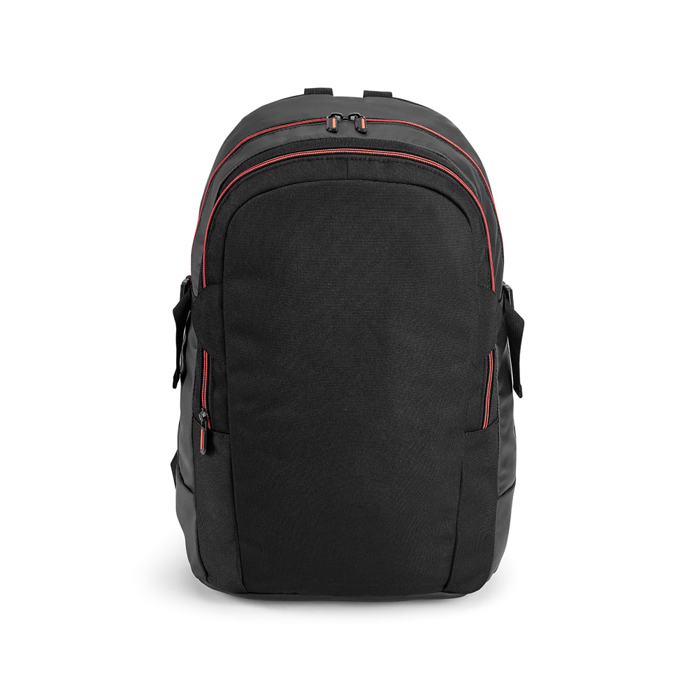 MOCHILA PARA NOTEBOOK (17'') COM 2 COMPARTIMENTOS, EM 900D E C. SINTÉTICO (18 L)