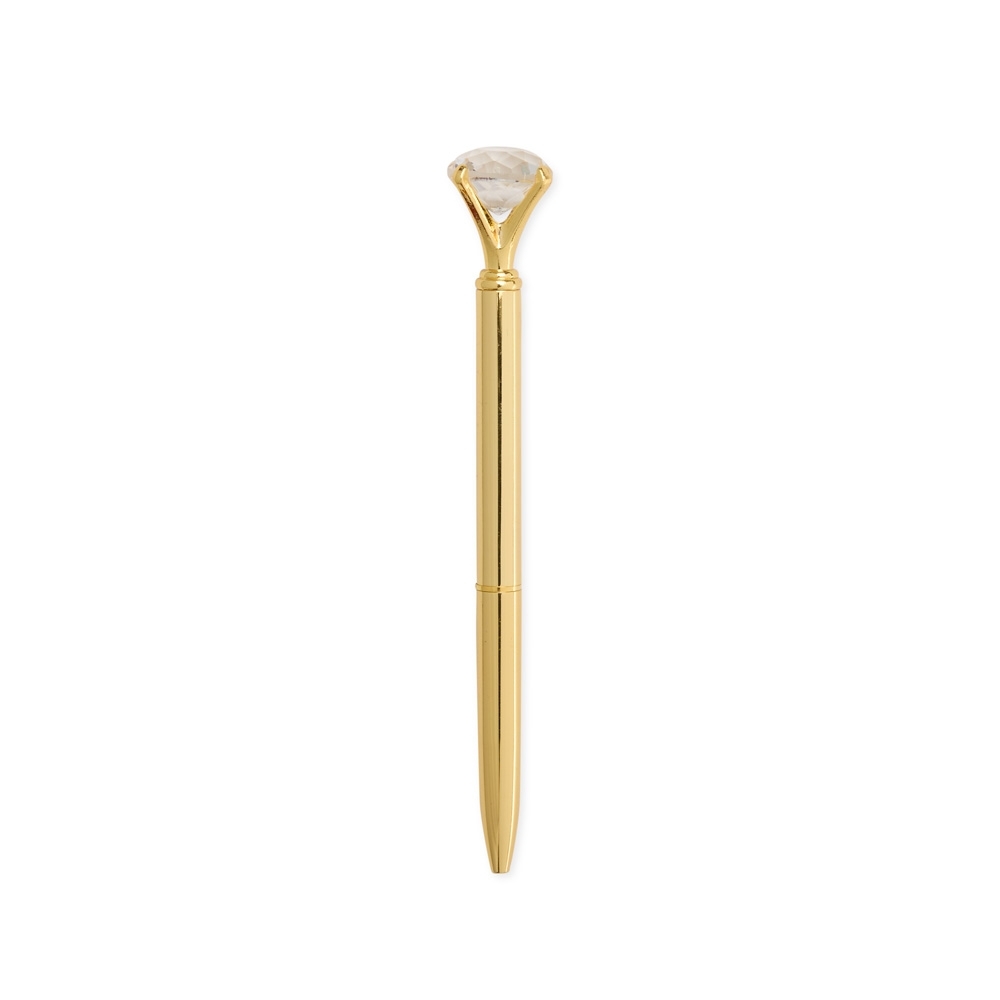 CANETA METAL DIAMANTE