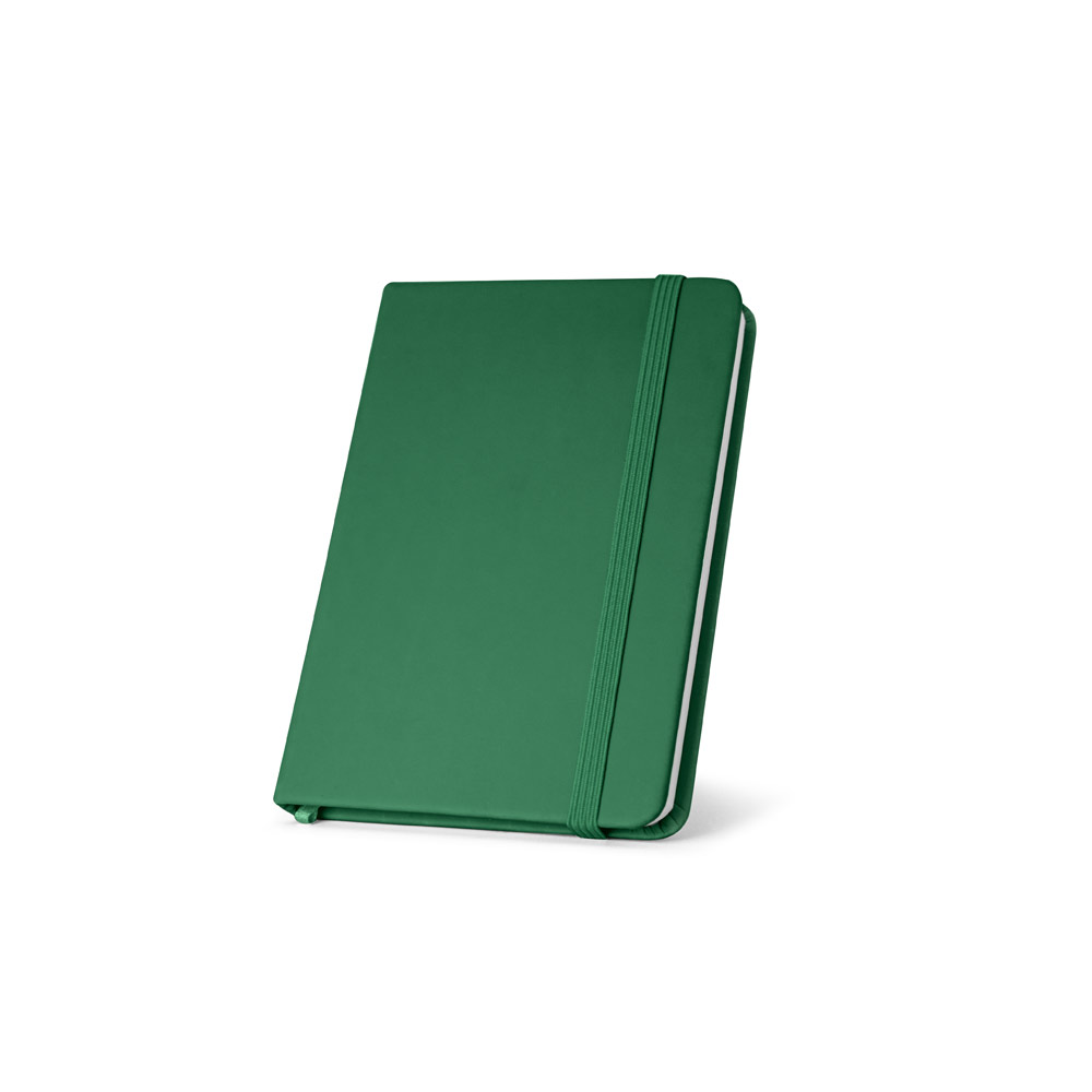 CADERNO DE BOLSO EM C.SINTÉTICO COM PÁGINAS LISAS