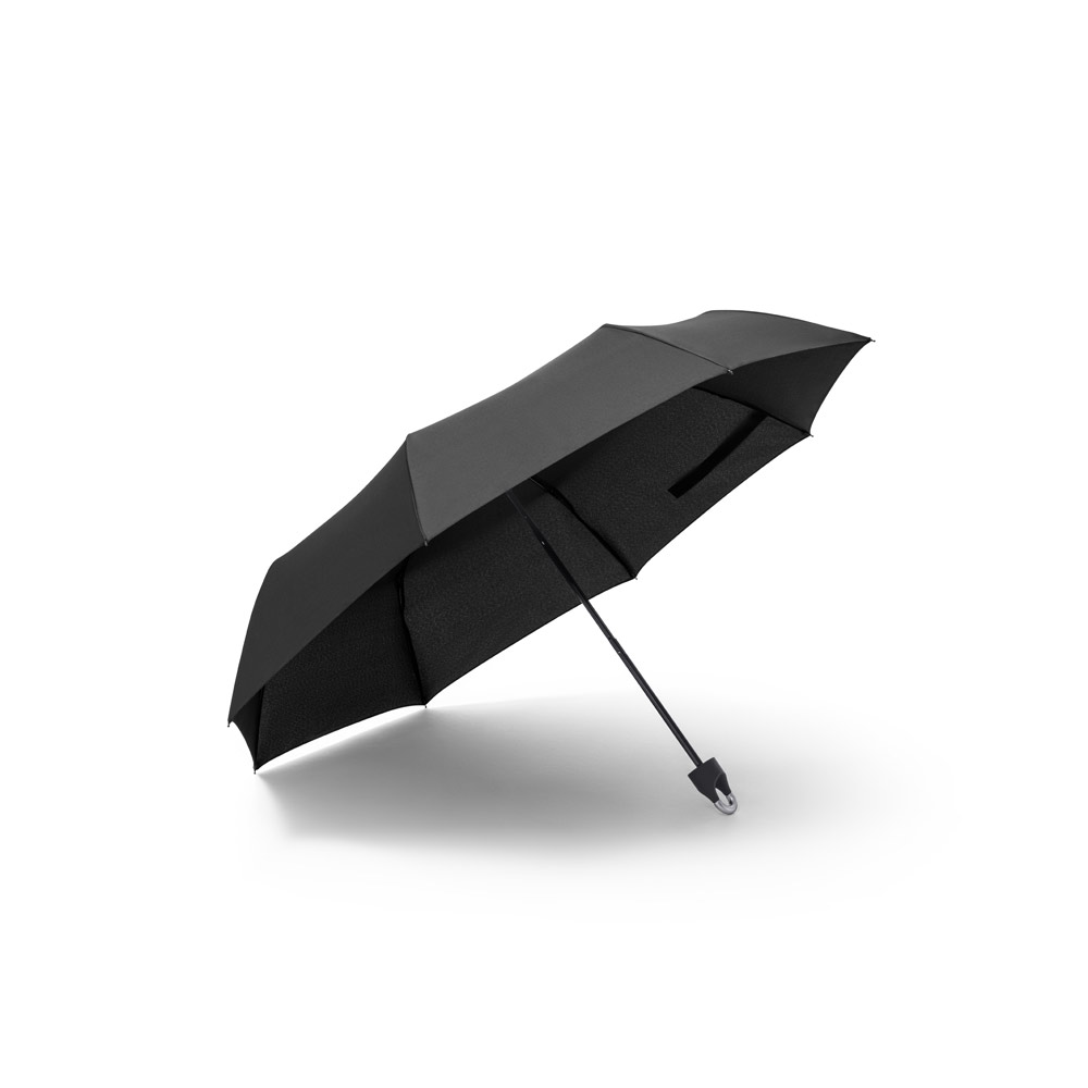 GUARDA-CHUVA, DOBRÁVEL, DE 21'' EM POLIÉSTER 100% RECICLADO PONGEE 190T