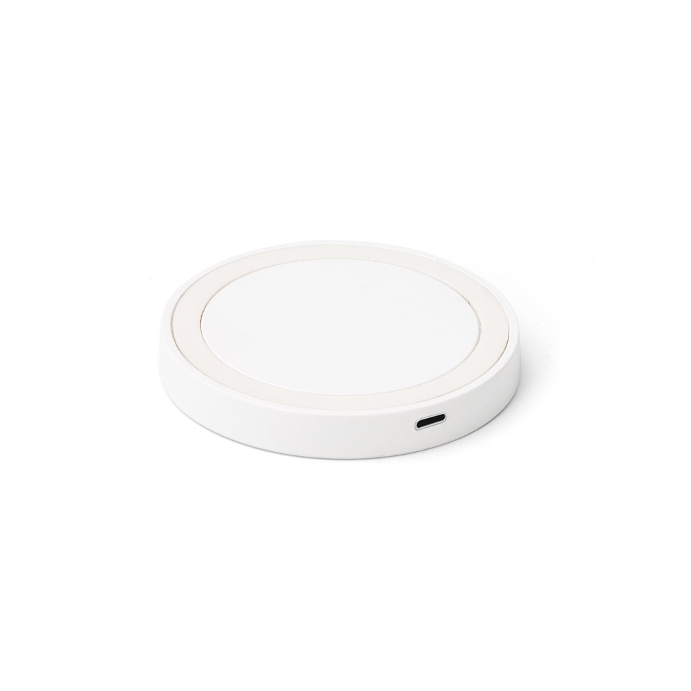 CARREGADOR POR INDUÇÃO SUPER-RÁPIDO EM ABS E SILICONE (15W)