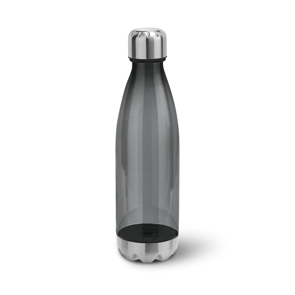 SQUEEZE EM AS, COM TAMPA E BASE EM AÇO INOX (700 ML)
