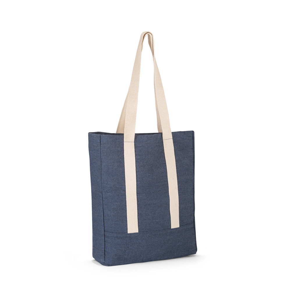 SACOLA CASUAL EM DENIM RECICLADO (300 G/M²)