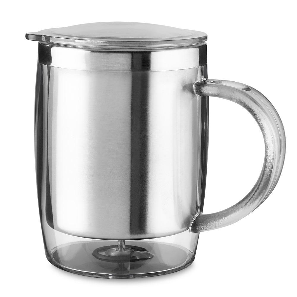 CANECA PLÁSTICA PP - AZUL, 400ML