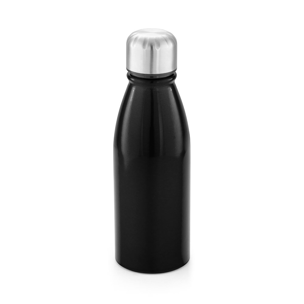 SQUEEZE EM ALUMÍNIO COM TAMPA EM AÇO INOX (500 ML)