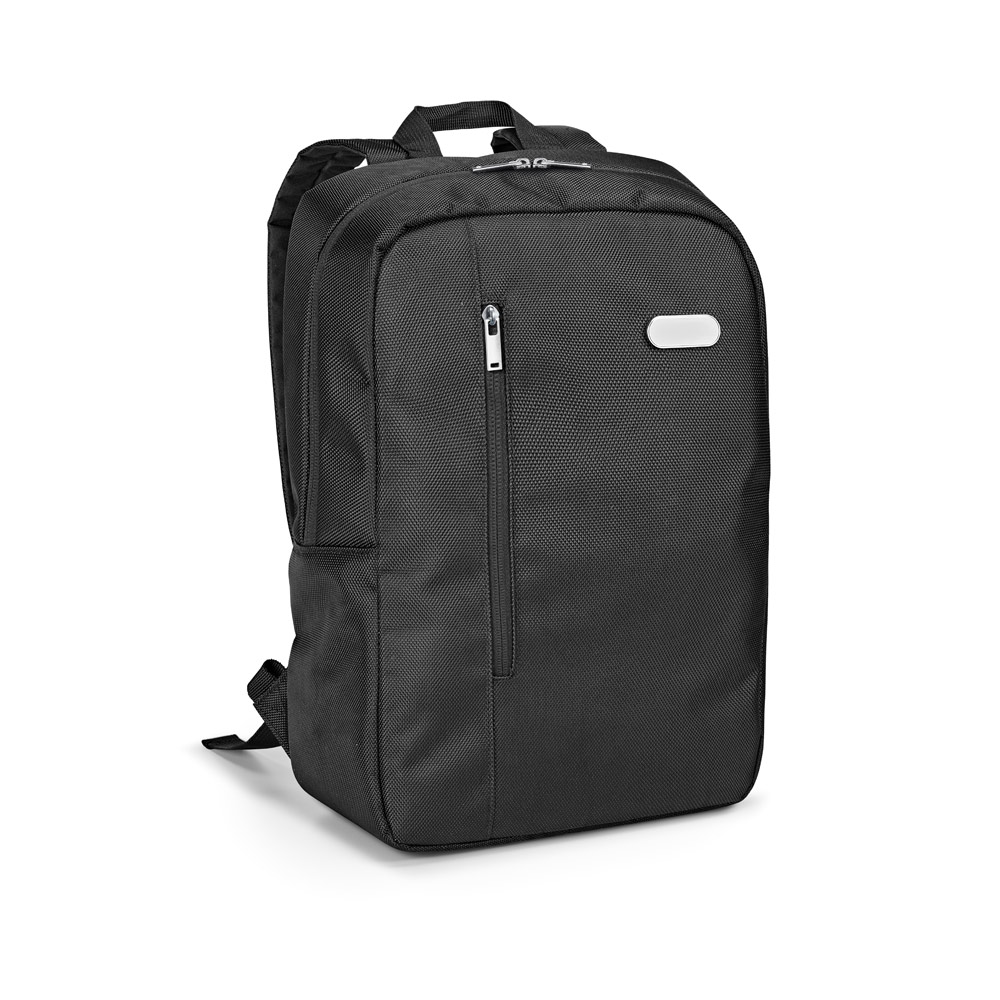 MOCHILA PARA NOTEBOOK (14'') EM 1680D E 300D COM INTERIOR FORRADO E ALMOFADADO (12 L)