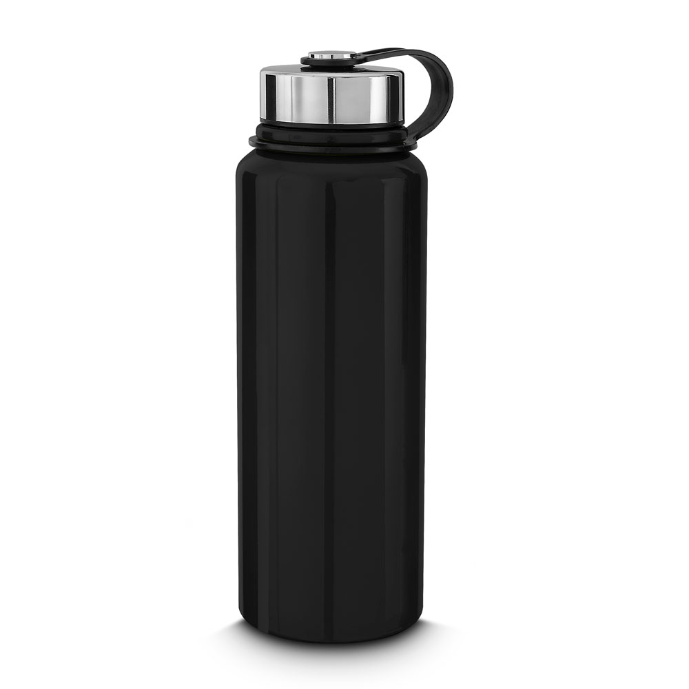 GARRAFA TÉRMICA - PRETO, 1000ML