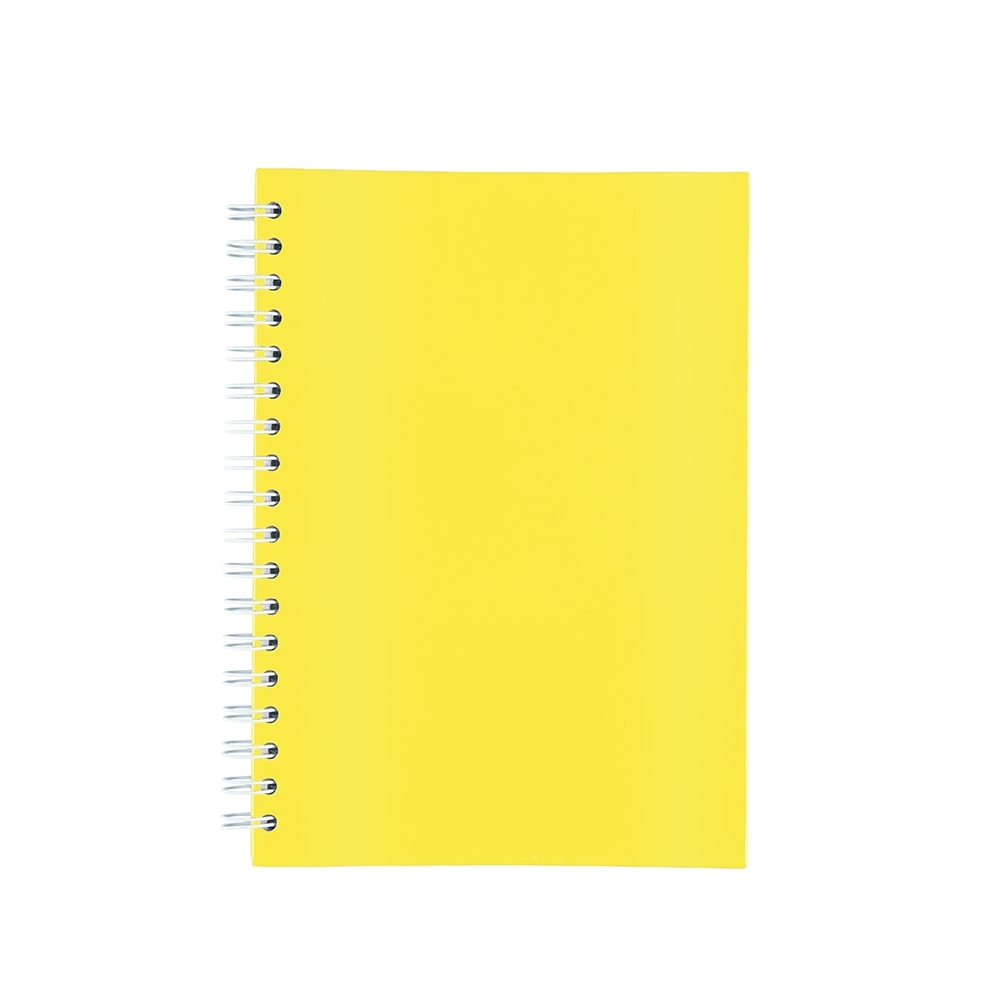 CADERNO LAMINADO COM PAUTA