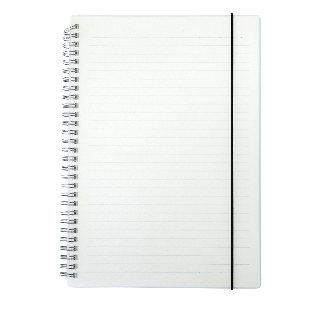 CADERNO B5 PLÁSTICO