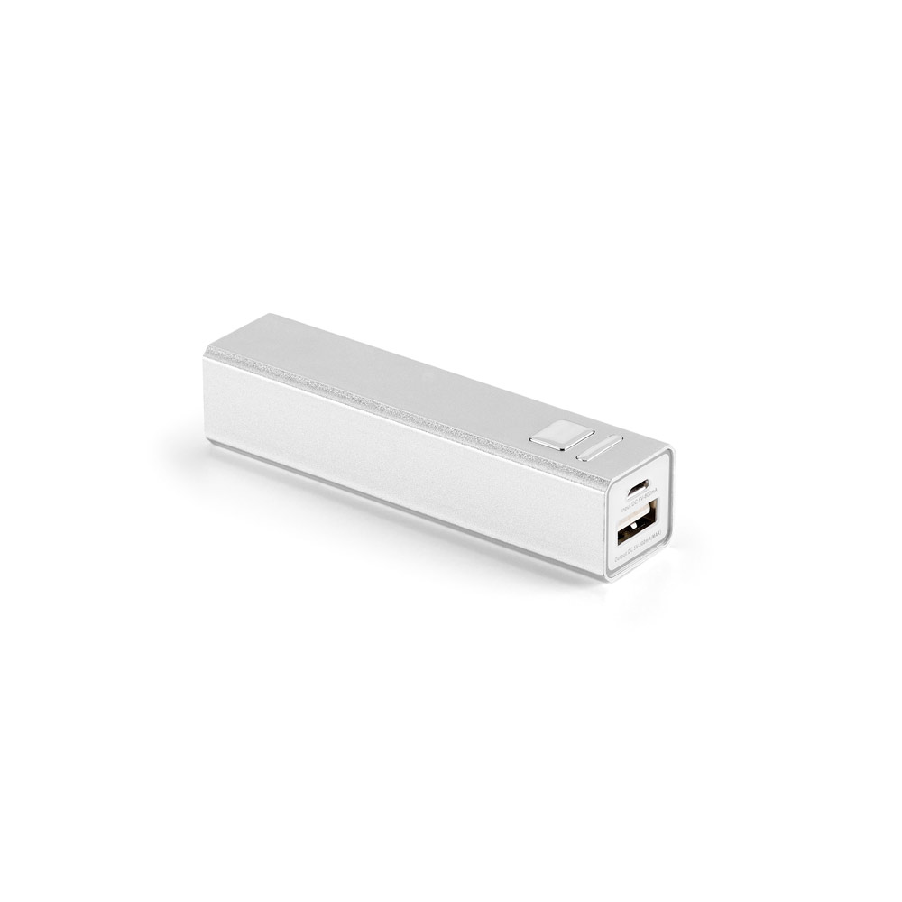 BATERIA PORTÁTIL EM ALUMÍNIO (2'200 MAH)