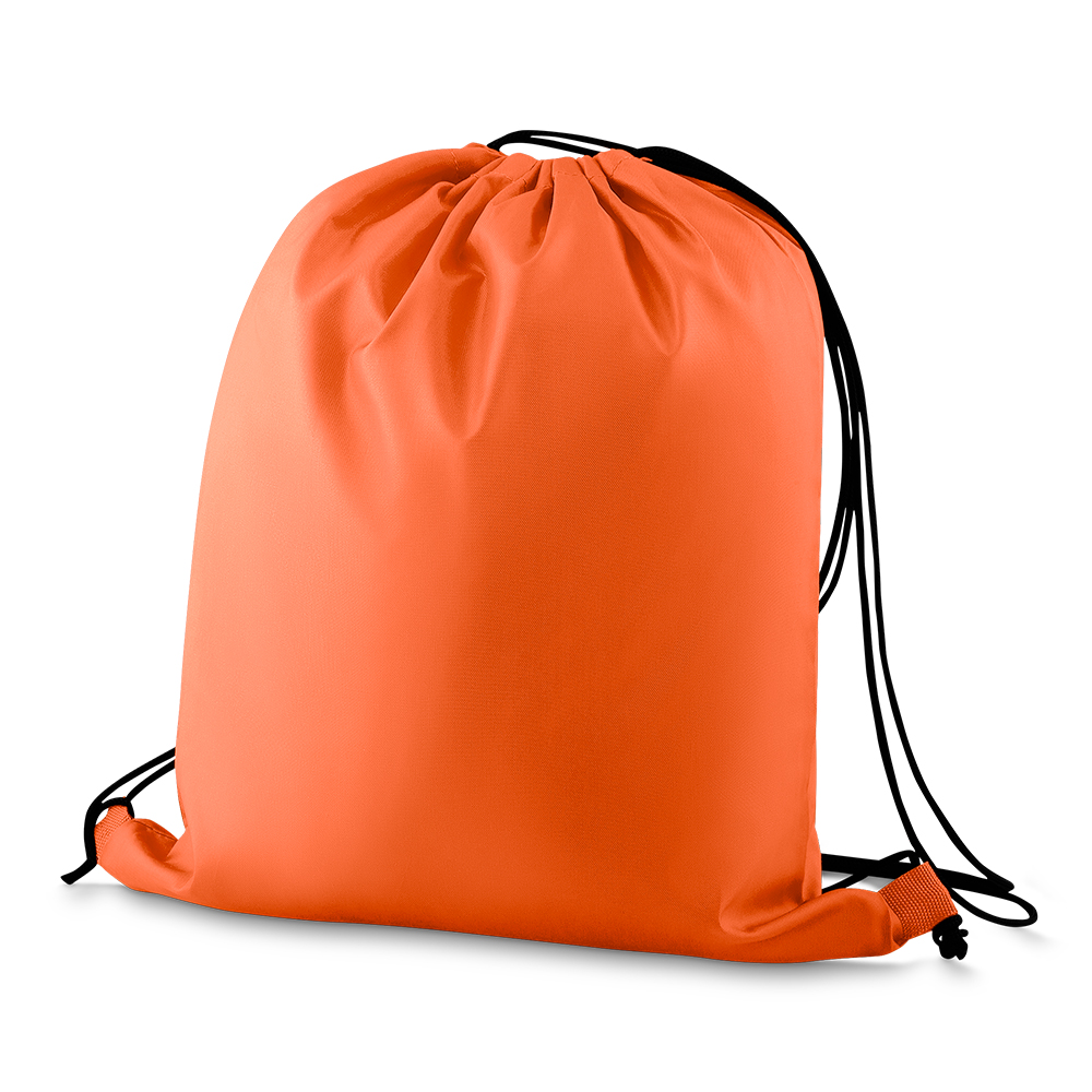 SACOLA/MOCHILA POLIÉSTER 210D (40X35CM) - AMARELO