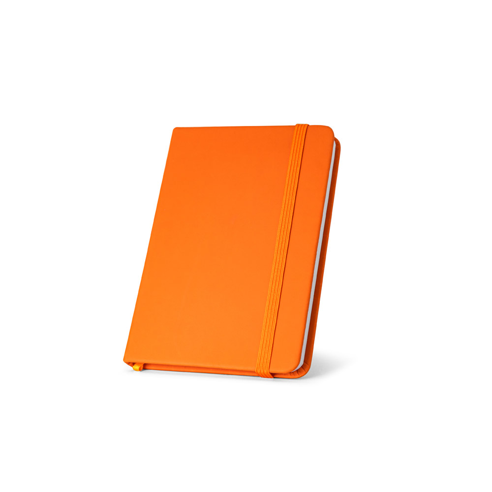 CADERNO DE BOLSO EM C.SINTÉTICO COM PÁGINAS LISAS