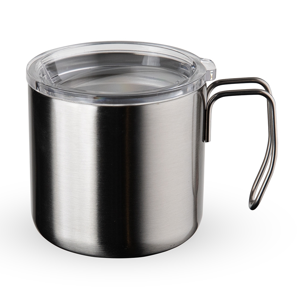 CANECA INOX PAREDE DUPLA 350ML