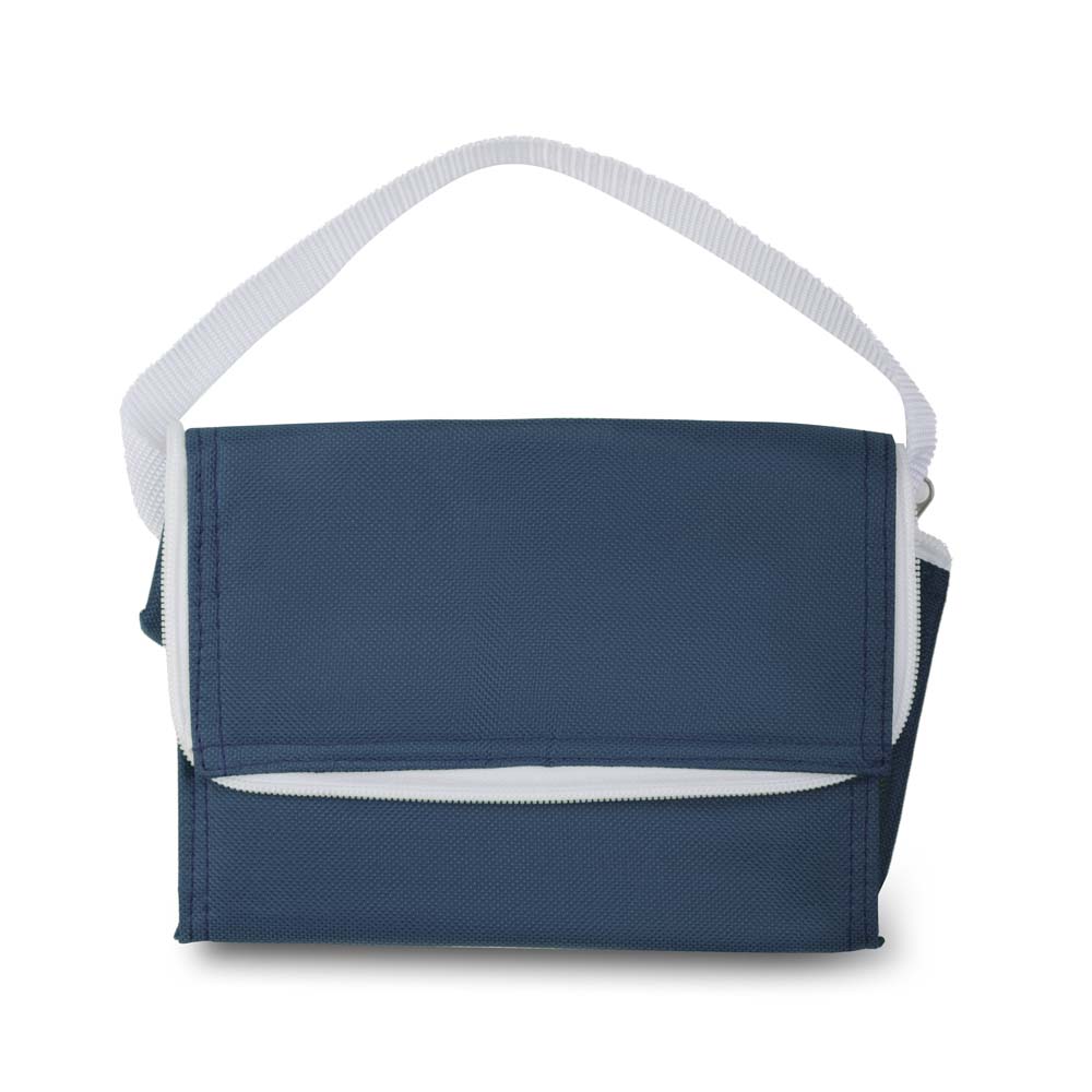 BOLSA TÉRMICA EM POLIÉSTER 600D (19X14X12CM) - AZUL